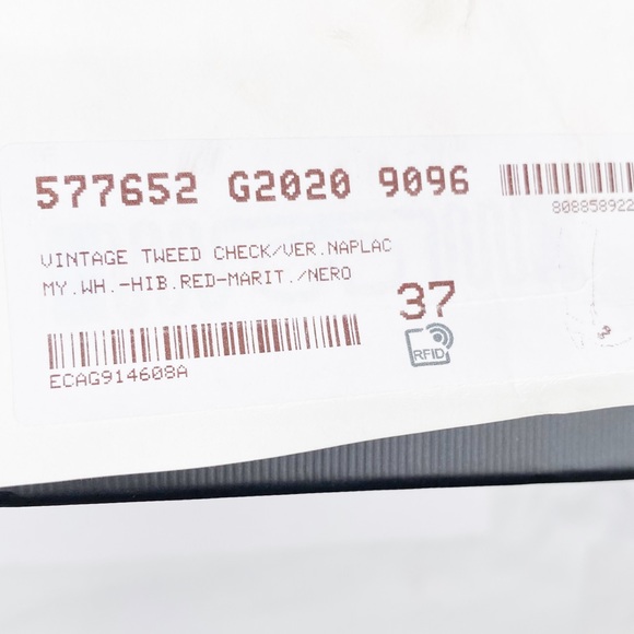 2019 F/W Gucci Zumi Check Tweed Knee Boot 🔥🔥😳 - Picture 16 of 16